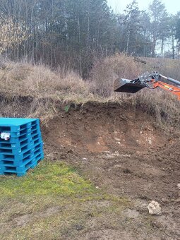 Výkopové práce minibagrom, minibager - 2