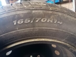 Letné pneumatiky(kolesá)165/70 R14 81T - 2