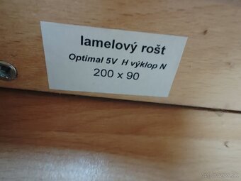 Lamelový rošt polohovateľný - 2