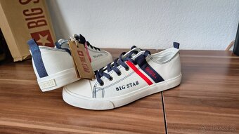 New: Big Star tenisky | veľ. 45 | Biele - 2