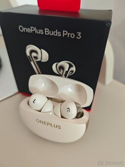 Predám OnePlus Buds Pro 3 Lunar Radiance - 2