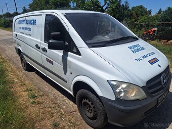 MERCEDES VITO LONG 4X4 AUTOMAT 2,2 DIESEL KLÍMA ŤAŽNÉ 2500 - 2