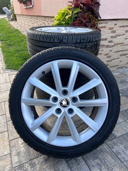Original Škoda disky/elektrony 5x112 r17 - 2
