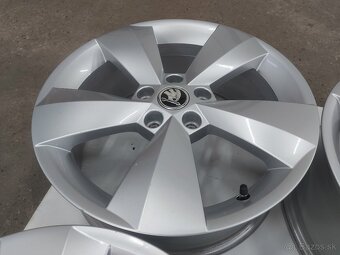 5x112R17 elektrony ŠKODA KODIAQ-KAROQ-215/65R17 zimné pneu - 2