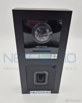 Videovrátnik Hikvision s RFID a senzorom odtlačkov prstov - 2
