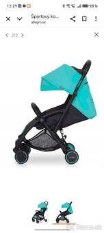 Športový kočík cestovný - 2