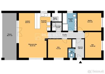 BULGALOV NA SLNEČNOM ROVINATOM POZEMKU - SLAVNICA - 2