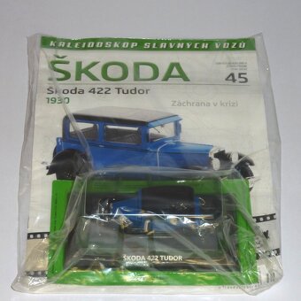 Predám kovový model Škoda 422 Tudor od DeA 1:43 - 2