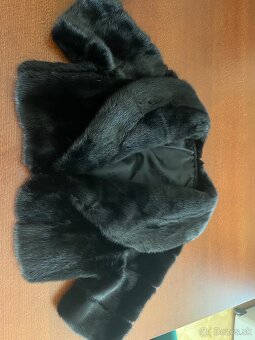 Norkové bolerko čierne - 2