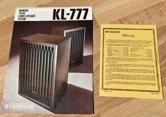 Predam japonske repro Kenwood KL 777 - 2