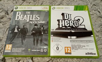 Karaoke mikrofón + 2 hry na XBOX 360 - 2