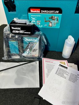 Makita kombi kladivo DHR243RTJW 18V LXT - 2