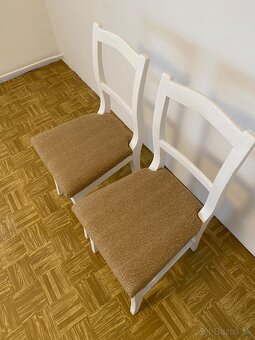 Dve masívne dubové stoličky - 2