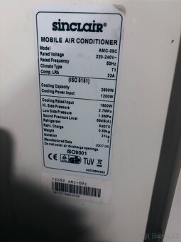 Klimatizácia mobilná biela - 2