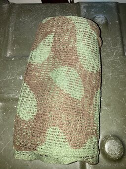 British Army Camouflage Scrim Scarf Net - 2