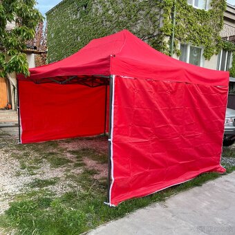 Predám nožnicový stan 3x4,5m – oceľová konštrukcia - 2