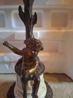 Starozitna figuralna lampa - 2