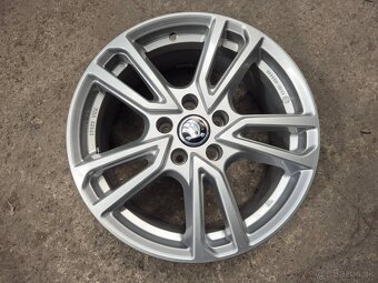5x112 r17 ET38 x 7,5J elektróny ŠKODA,VW,SEAT,AUDI - 2