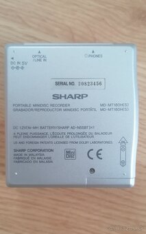 Minidisc Sharp MD-MT180 - 2