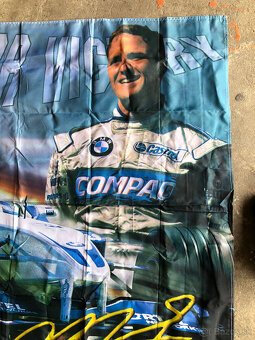 BMW Ralf Schumacher vlajka, zástava - 2