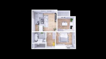NA PREDAJ PRIESTRANNÝ 2IZBOVÝ BYT S BALKÓNOM, 65m2,... - 2