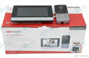Akciový set Hikvision videovrátnik DS-KIS603 + 4Mpx IP kamer - 2