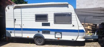Predám karavan obytný príves Hobby 440 deluxe - 2