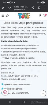 Detská práčka - 2