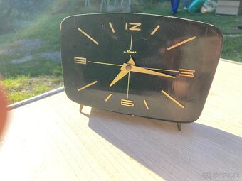 Retro stolové hodiny - 2