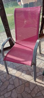 Záhradné stoličky+stôl - 2