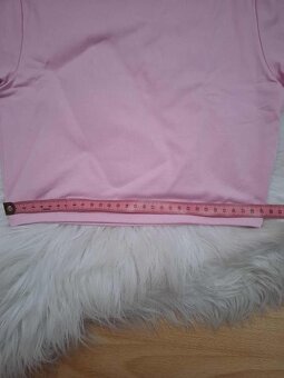 Ružové tričko / crop top - 2