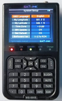 Satlink WS-6908 satelitný vyhľadávač - 2