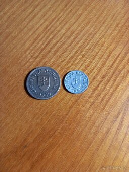 Mince slovenský štát 50hal,5hal - 2