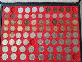 Predám kazetu drobné mince československé 1945-1985 - 2