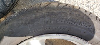 Letné pneumatiky na diskoch Toyota Yaris - 2