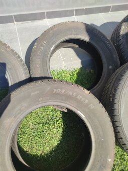 Predám letné pneumatiky 195/65/R15 - 2