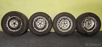 Plechové diely 5x112 R15 +Pneu 195/65R15 letné - 2