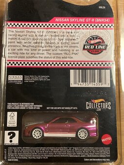 Hot Wheels RLC Nissan Skyline GT-R PINK - 2