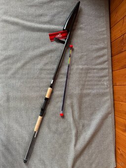 Carp expert black shadow 120g 3m teleskopický feeder prút - 2