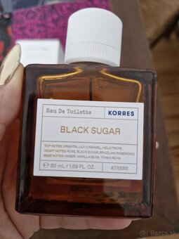 Toaletná voda black sugar KORRES - 2