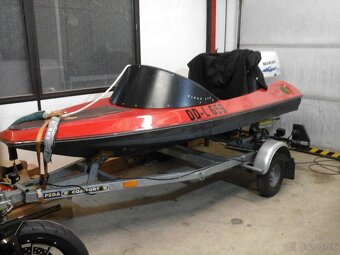 rýchlostný čln miniflitzer so Suzuki 15 PS 4-taktným motorom - 2