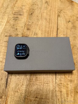 Apple Watch Ultra 2 49mm Black Titan ,Top stav Záruka - 2