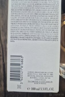 Giorgio Armani, Sí - 2