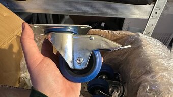 Otočné kolieska Adam Hall 80mm - 2