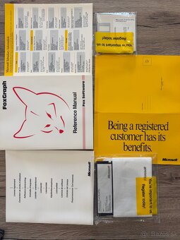 FoxGraph software – kompletné balenie, nové diskety (retro) - 2