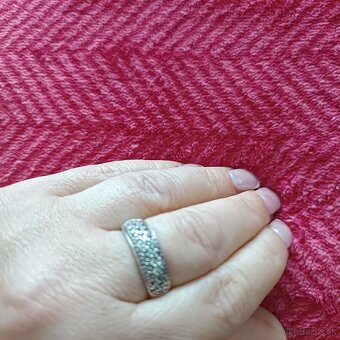 Strieborný prsten - 2