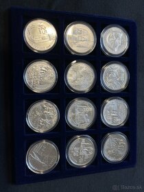 Strieborne mince 10€, 20€, 5€ - Kremnica - 2