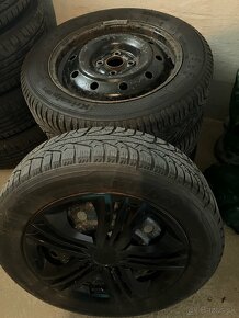 Zimné pneumatiky s oceľovými diskami Kleber 175/65/R15 - 2