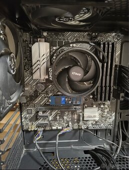 Predam Lacny Herný PC s ryzen 5 5600g,gtx 1060, 550w - 2