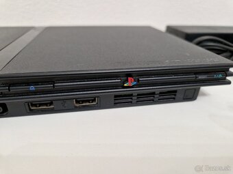 PlayStation 2 Slim herná konzola čierna + 4 hry - 2